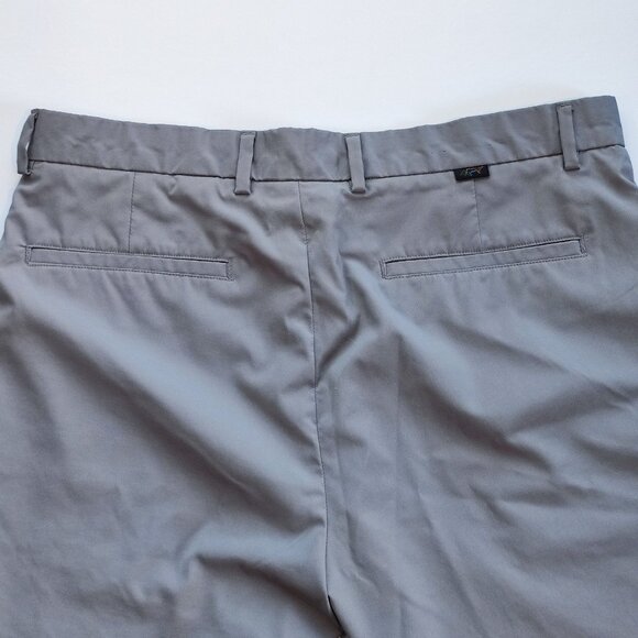 Greg Norman casual flat front dress short grey men's size 34 - Picture 4 of 10